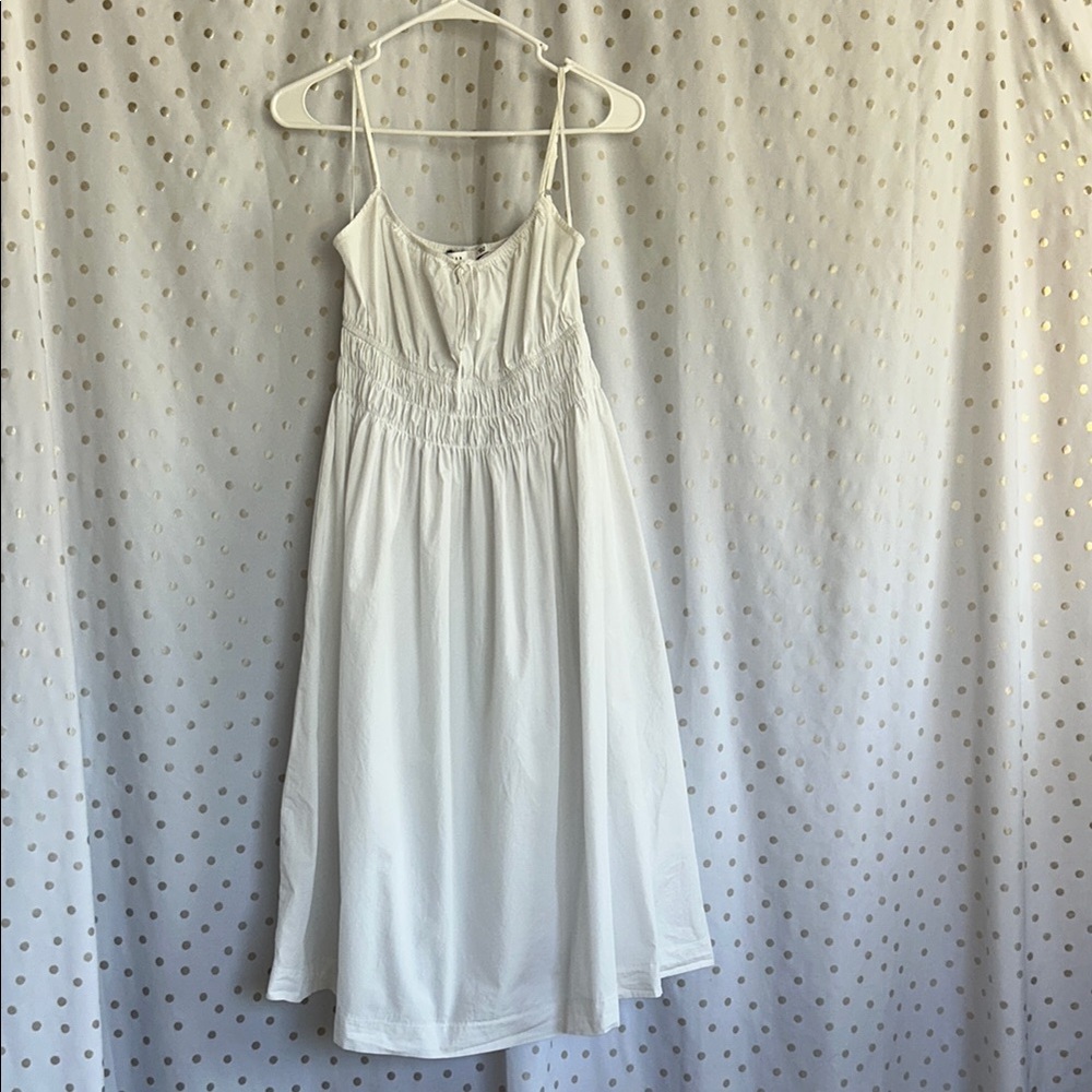 Lush White  Midi Dress Size S